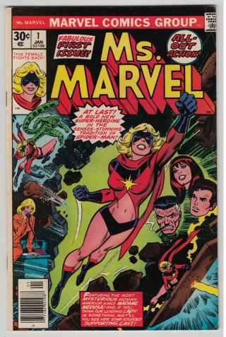 Marvel Comics Ms Marvel 1 2 & 6 Carol Danvers Spiderman Scorpion Stan Lee