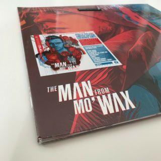 UNKLE DJ Shadow - The Man From Mo ' Wax Soundtrack 2LP RED & BLUE Vinyl Record 6