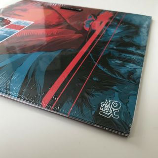 UNKLE DJ Shadow - The Man From Mo ' Wax Soundtrack 2LP RED & BLUE Vinyl Record 7