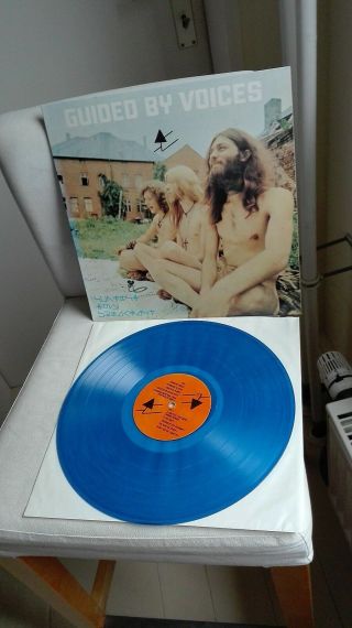 Guided By Voices Blue Vinyl Lp Sunfish Holy Breakfast (1996)