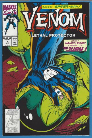Venom:Lethal Protector 1 2 3 4 5 6 NM,  (9.  6) to NM/M (9.  8) Marvel 1993 Spider - man 6