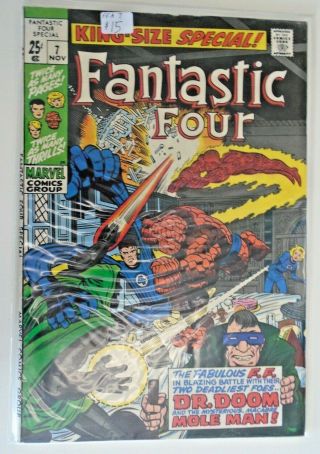 Fantastic Four Annual 7 - 9 (3 Books) Graded=$32