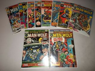 Creatures On The Loose 30 - 37 (full Man - Wolf Run),  Marvel Premiere 45,  46