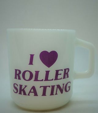 Galaxy Novelty Mug: I Love / Heart Roller Skating Rollerskating