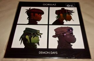 Gorillaz : Demon Days Lp (red Colored Vinyl)