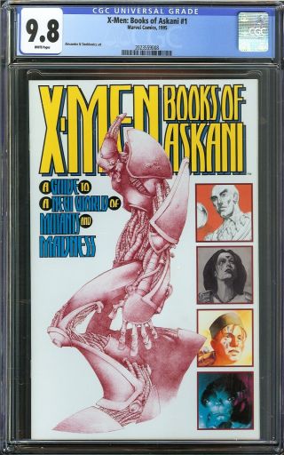 X - Men: Books Of Askani 1 Cgc 9.  8 Jeff Lafferty Cover X - Men Dark Phoenix Movie