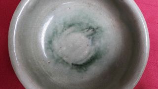 Antique Chinese Green Celadon Bowl 4