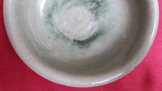Antique Chinese Green Celadon Bowl 5