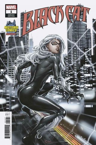 Black Cat 1 Crain Variant Ghost Spider - Man Carnage Venom Gwen Mj Marvel Comics