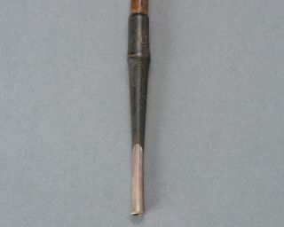 KISERU PIPE Antique Japanese smoking tool for samurai,  bamboo silver copper 6