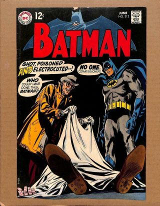 Batman 212 - Higher Grade - Robin Justice League Of America Dc Comics