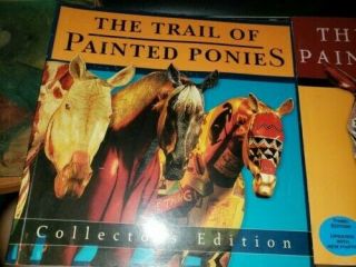 Set Of 2 Trail Of Painted Ponies Collectors Books One Is Autographed To Linda