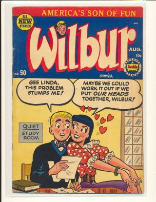 Wilbur Comics 50 Vg,  Cond.