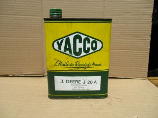 Vintage John Deere Tractor Oil Can,  ideal Garage Display with Petrol Pump 3