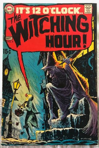 The Witching Hour 4,  September 1969.  Dc Horror.  Alex Toth.  Fine,
