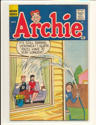 Archie Comics 120 Vg/fine Cond.