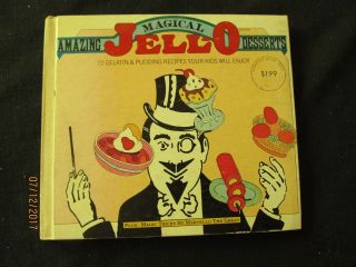 Vintage Magical Desserts Jello Cook Book 1977
