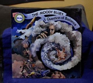 Moody Blues Very Rare Gf Lp A Question Of Balance 1970 Usa 1st Press Oop