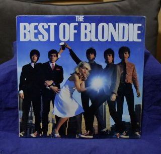 Blondie Very Rare Lp The Best Of Blondie 1981 Usa 1stpress No Cutouts Oop