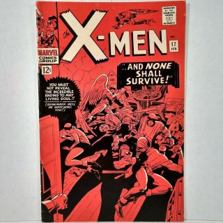 The X - Men - Vol.  1,  No.  17 - Marvel Comics Group - February 1966 -