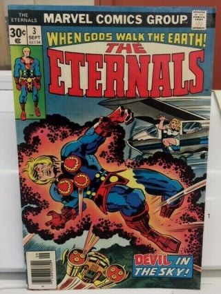 The Eternals 3 Vol 1 Perfect 1st Appearance Of Sersi 9.  0 - 9.  2 L@@k
