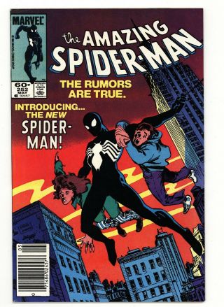 Spider - Man 252 Vf - 7.  5 1st Appearance Of Black Costume