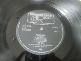 The Who - Quadrophenia 1973 UK DOUBLE LP TRACK MOD 5