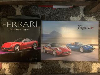 Ferrari California T Hb Sales Brochure Book,  Ferrari An Italian Legend Dj