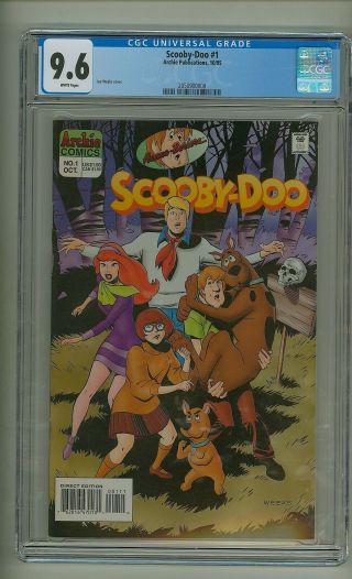 Scooby - Doo 1 (cgc 9.  6) White Pages; Lee Weeks Cover; Archie; 1995 (c 24887)