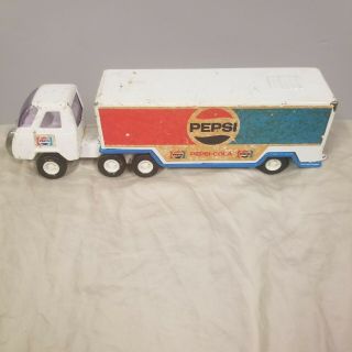Buddy L Pepsi Cola Tractor Trailer Truck Semi Hauler Delivery Soda Pop