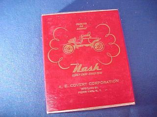 1950s Nash Rambler Automobiles Double Deck Of Advertising Playing Cards