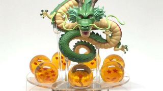 Anime Dragon Ball Z Shenron Action Figure Statue With Balls And Stand Shenlong