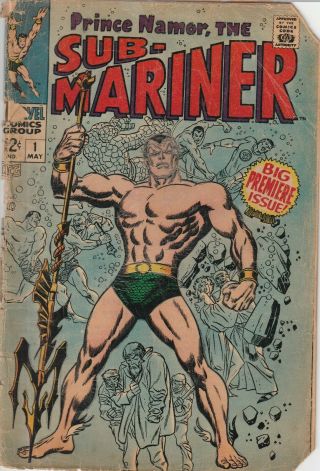 Marvel Comics Prince Namor,  The Sub - Mariner 1