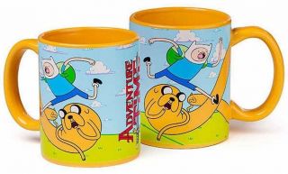 Adventure Time Tv Series Jake And Finn Art 20 Oz Ceramic Coffee Mug