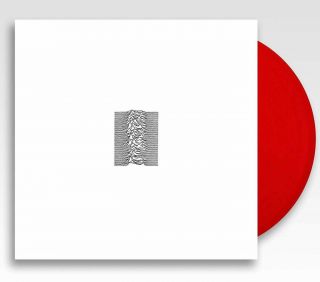 Joy Division - Unknown Pleasures Red 180g Vinyl Lp 40th Anniversary Order