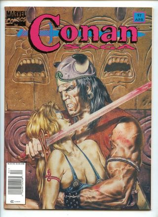 Conan Saga 97 (1994) Conan The Barbarian Last Issue Nm 9.  4