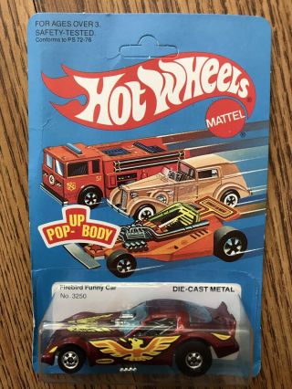 Vintage 1982 Hot Wheels Firebird Funny Car No.  3250 In Package