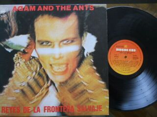Adam And The Ants Lp Reyes De La Frontera Salvaje Argentina Id 61774 Promo - 19