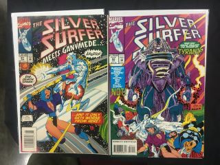Silver Surfer 81 & 82 1st Appearances Of Tyrant Marvel Movie Fantastic Four 4