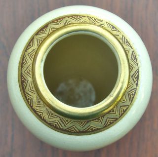 Antique Japanese Satsuma Vase Meiji Pottery Hand crafted & painted 7