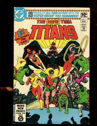 Teen Titans 1 (7.  5) 1st Collectors Item Edition