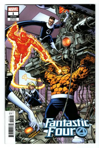 Fantastic Four 1 1:500 George Perez Remastered Variant Vf,  2018