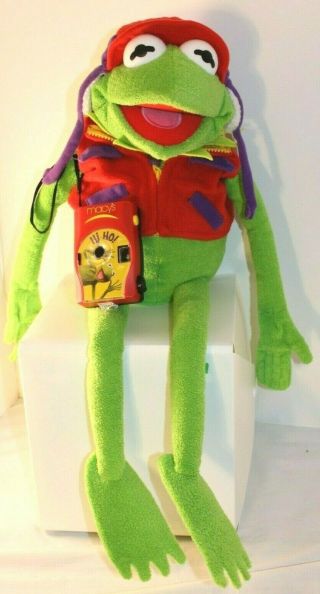 Jim Henson Muppets Kermit The Frog Plush Macy 