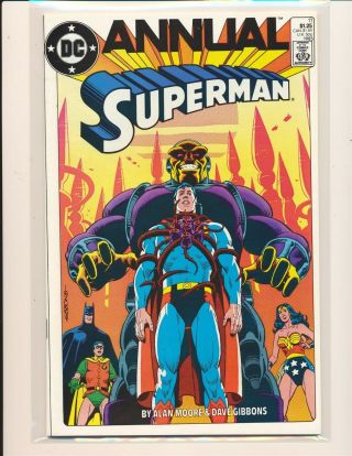 Superman Annual 11 (1985) Alan Moore Story Nm -