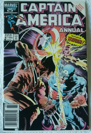 Captain America Annual 8 (1986,  Marvel)