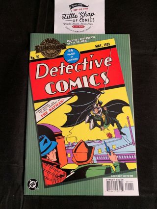 Millennium Edition Detective Comics 27 Vf/nm 1st Batman Reprint Dc Comics