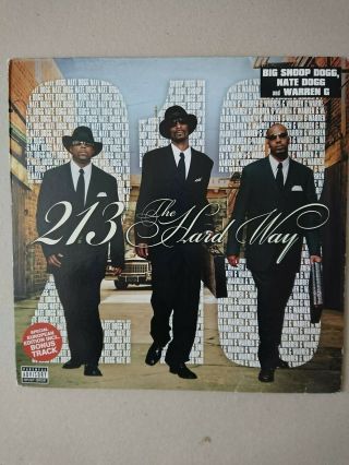 Rare 2 X Lp 213 (big Snoop Dogg,  Nate Dogg & Warren G) - The Hard Way (2004)