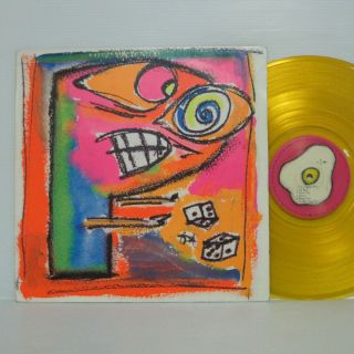 P - S/t Lp 1995 Orig Yellow Vinyl Johnny Depp Gibby Haynes Butthole Surfers