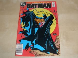 Dc Comics Batman 423 Todd Mcfarlane Cover Newsstand Variant