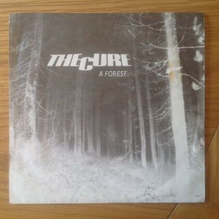 The Cure A Forest Mega Rare Canada 7 " Ps Fiction Punk Wave Gothic Siouxsie